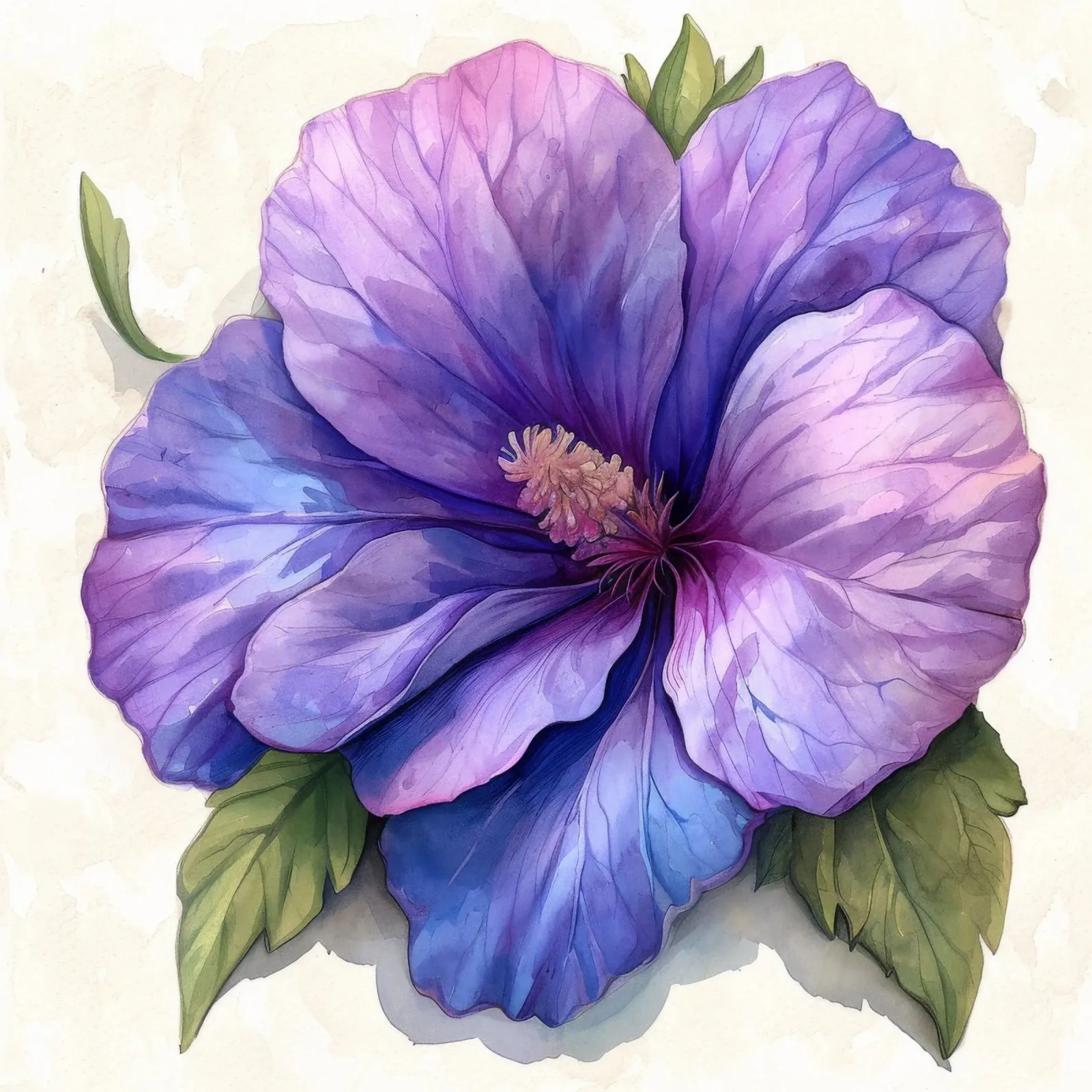 Fiore di malva 4 pellicola backlit da Bold Blooms