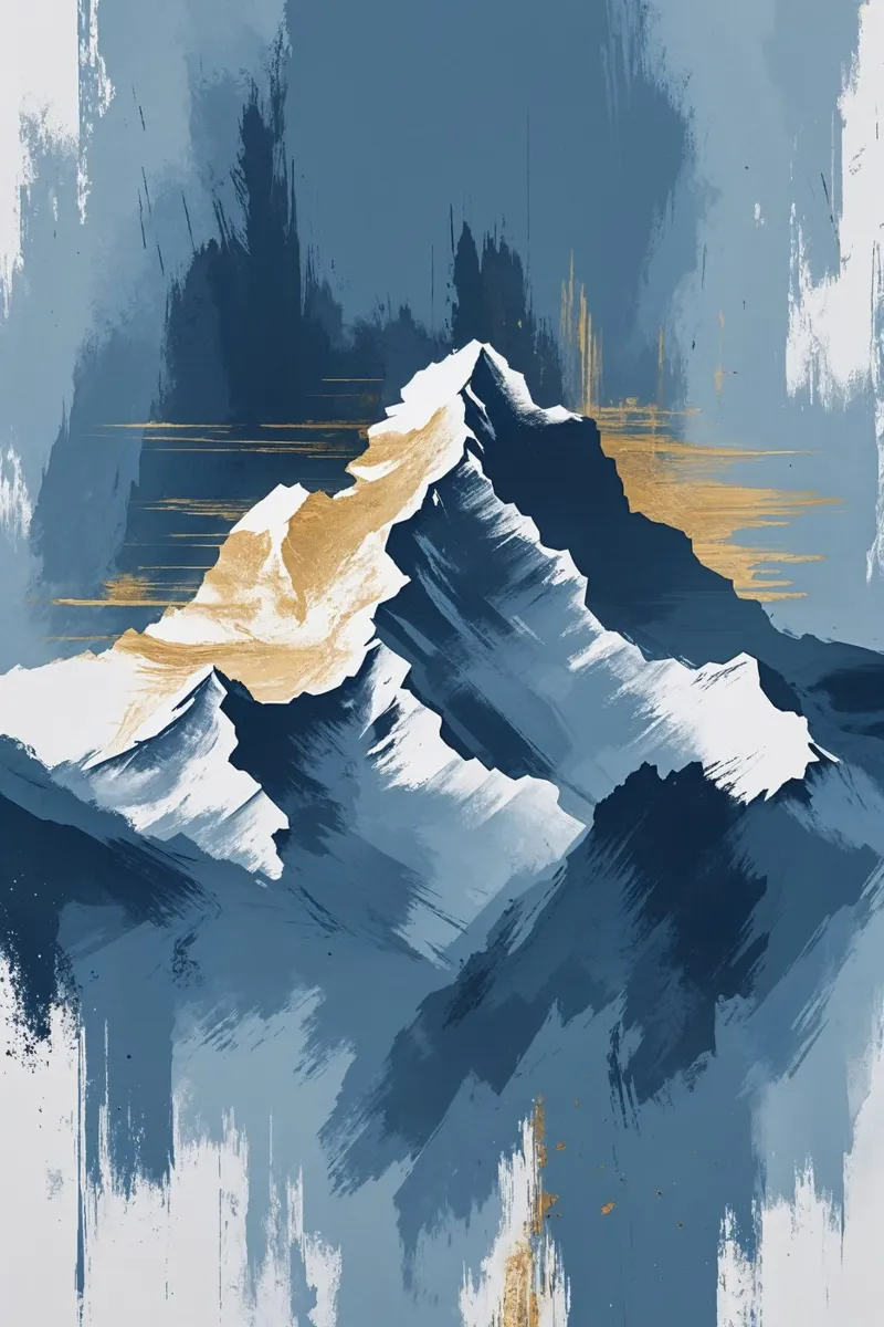 Golden Ridge of Kangchenjunga plexiglass da AlbertKlee