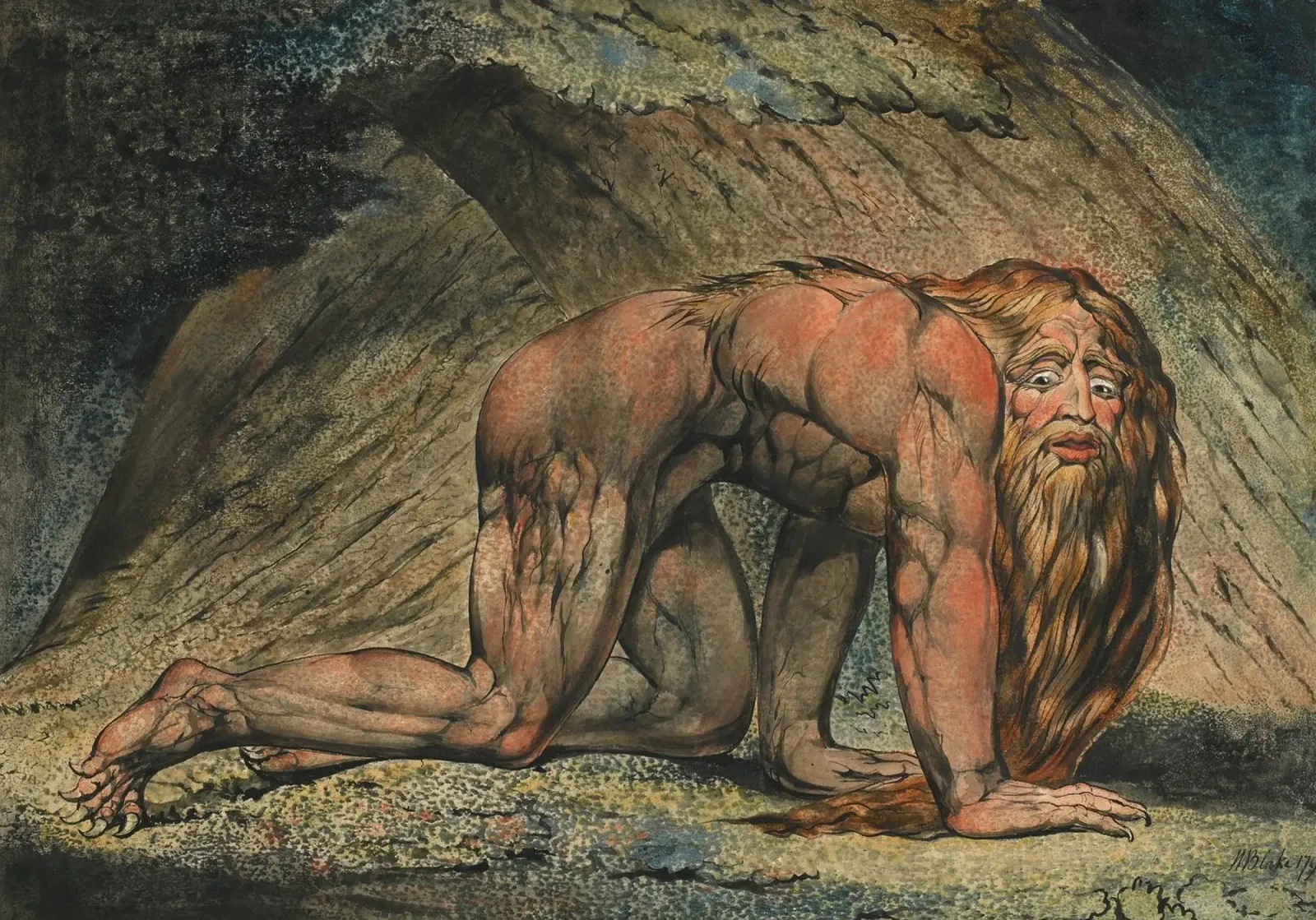 William Blake - Nabucodonosor plexiglass da William Store
