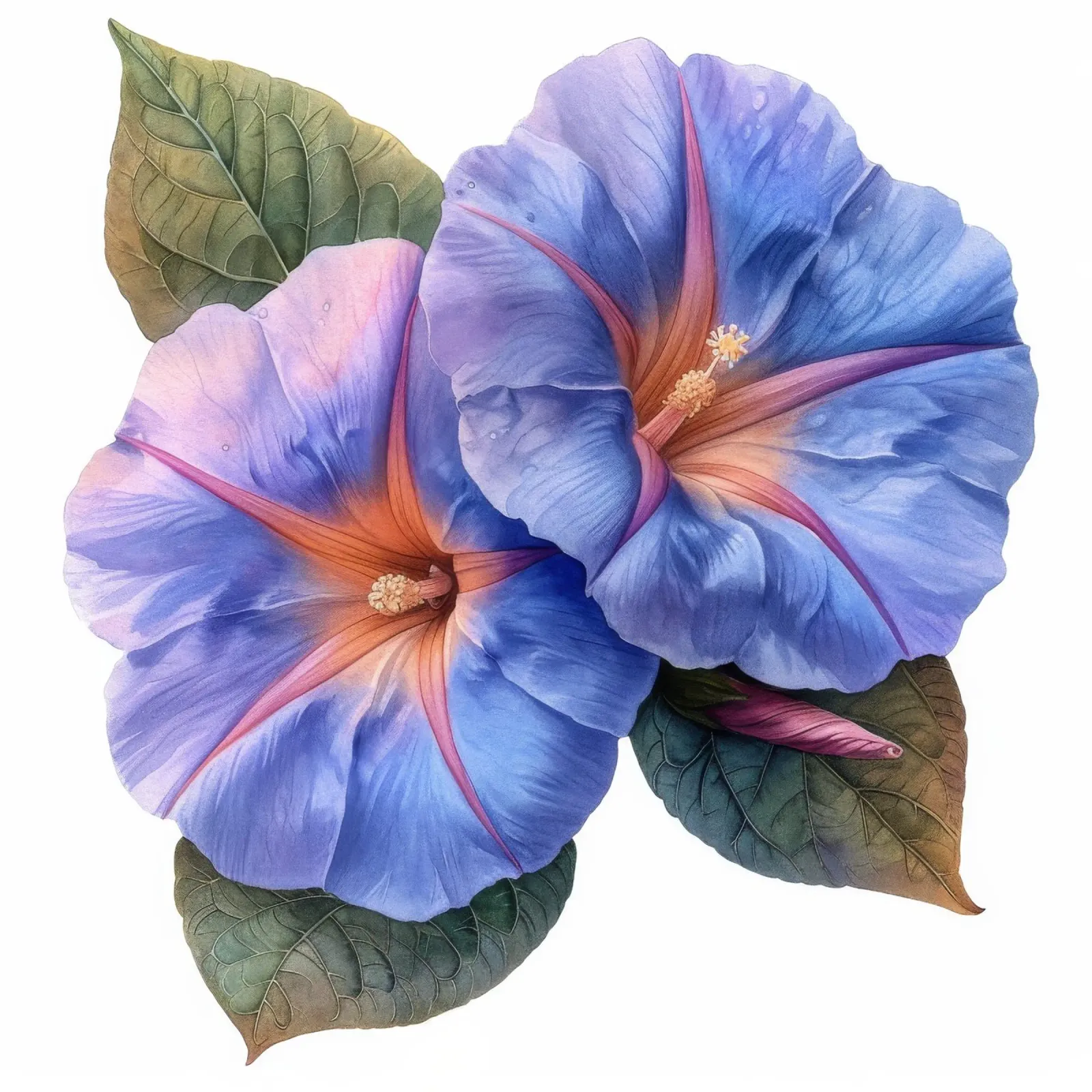 Fiore di gloria mattutina 3 pellicola backlit da Bold Blooms