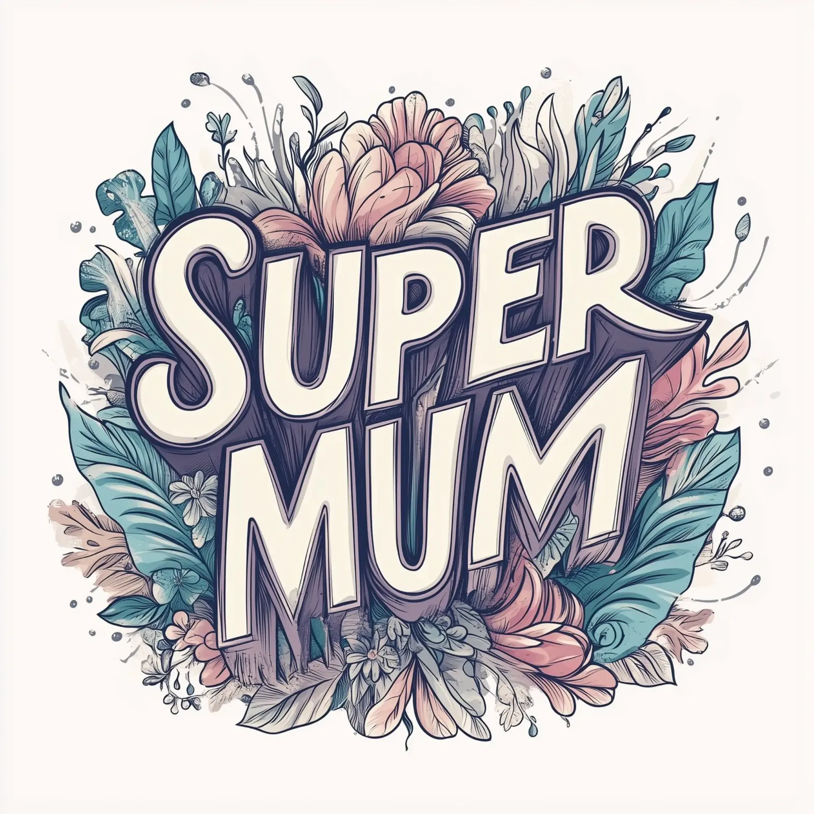 Super Mum carta hahnemühle da Synthaira