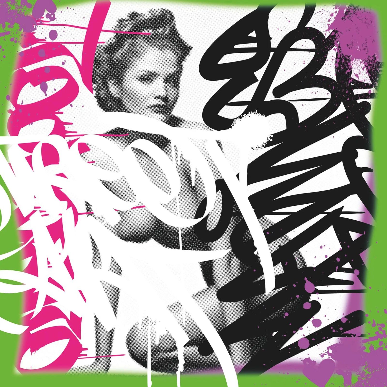 Streetart Model Poster von Flo Klein