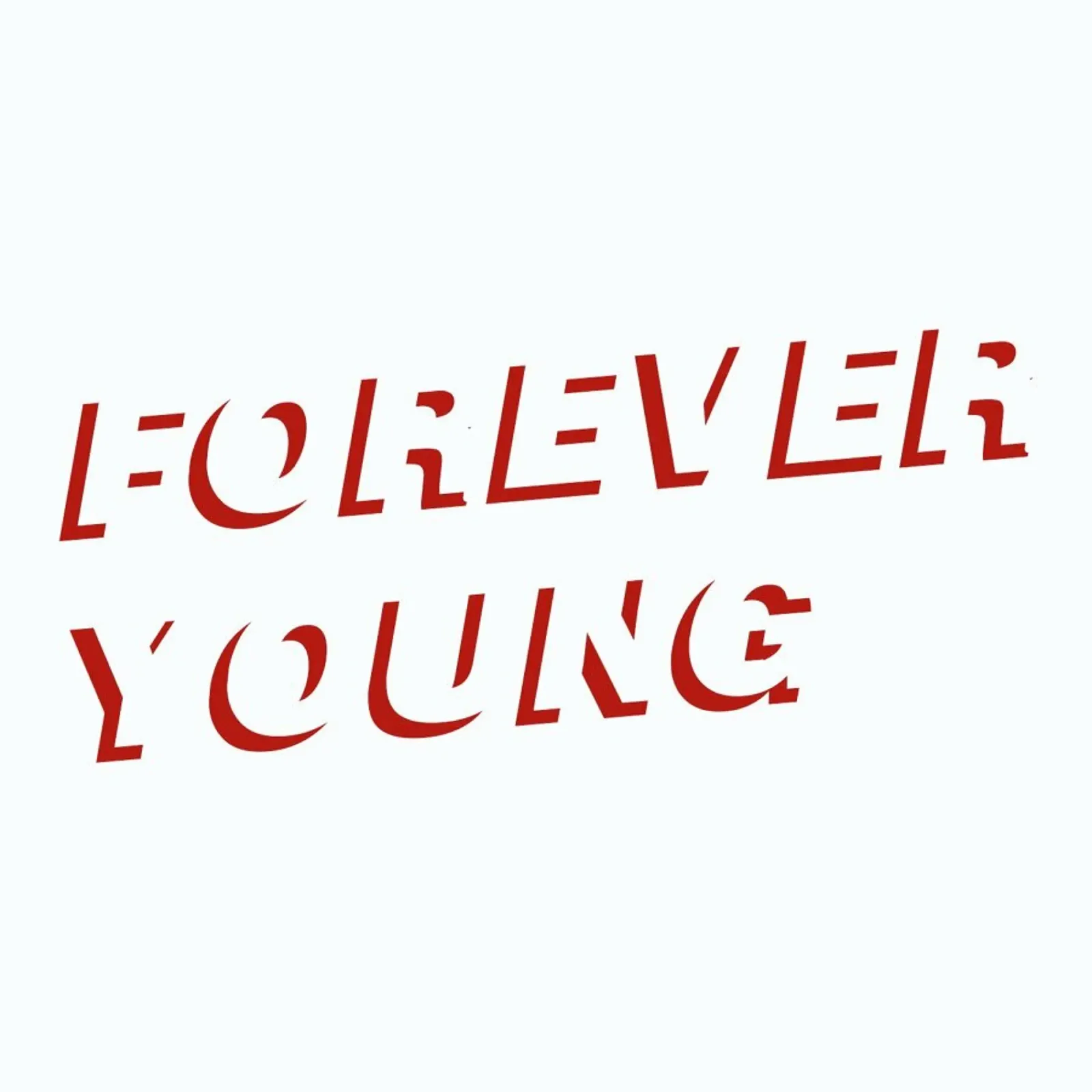 Forever Young White Backlit Folie von FRAICHE