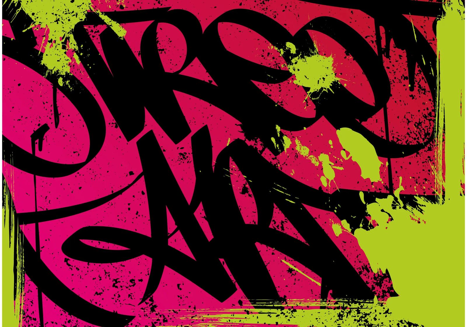 Neo Street Art Poster von Flo Klein