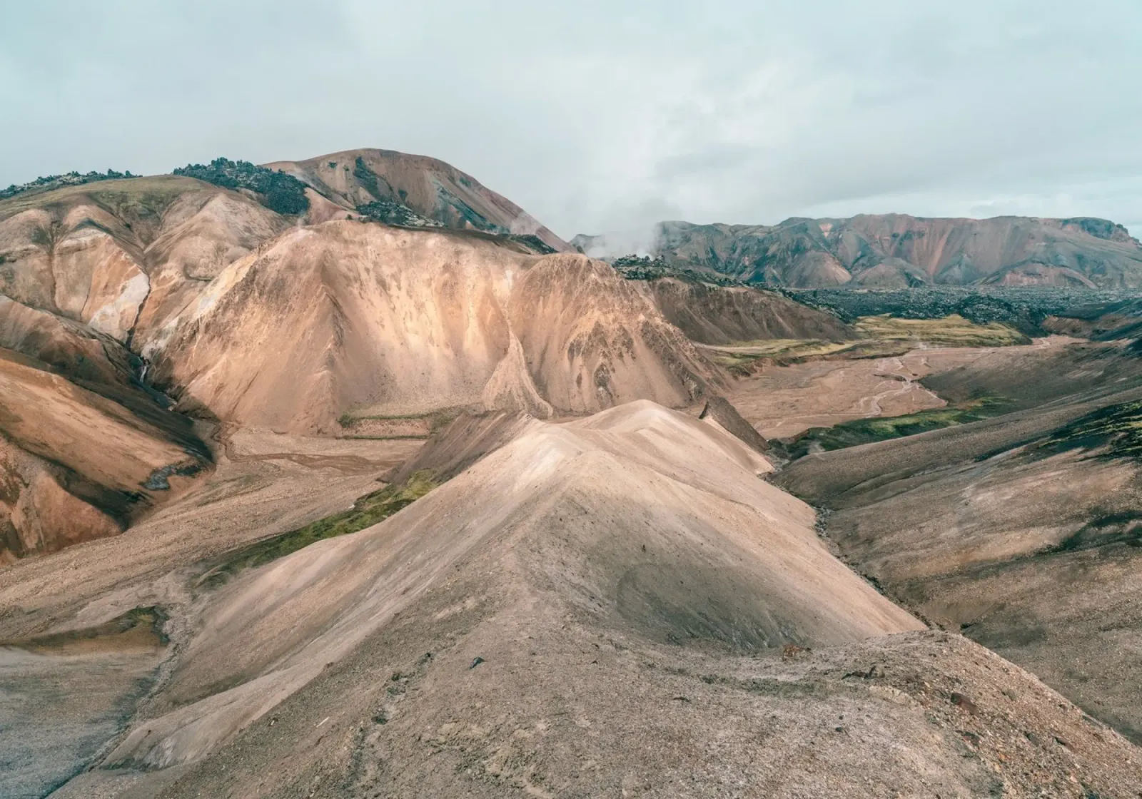 Mania Landscapes Raw 7 Landmannalaugar (Iceland) metacrilato de Mania Print Collection