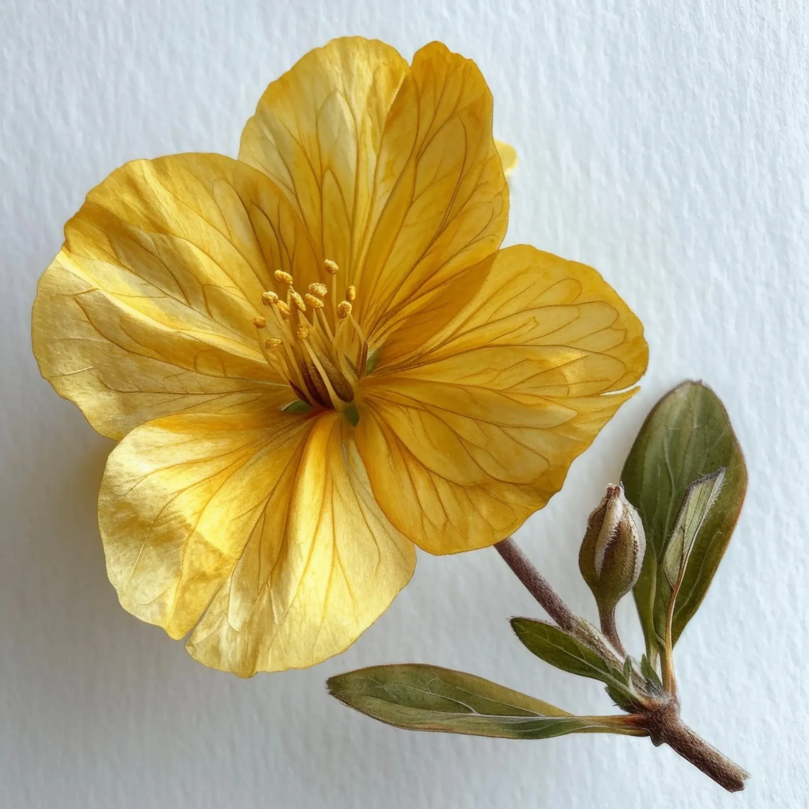 Fiore di Enotera 4 pellicola backlit da Bold Blooms