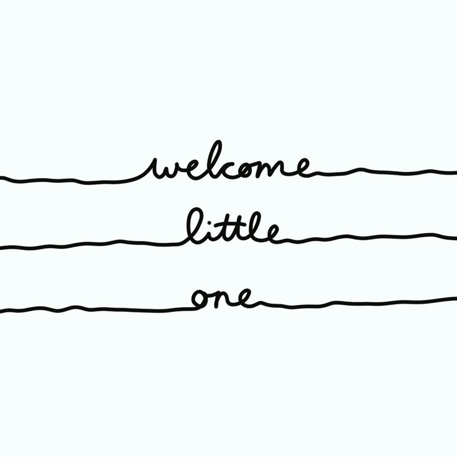 Welcome Little One carta hahnemühle da Mareike Böhmer
