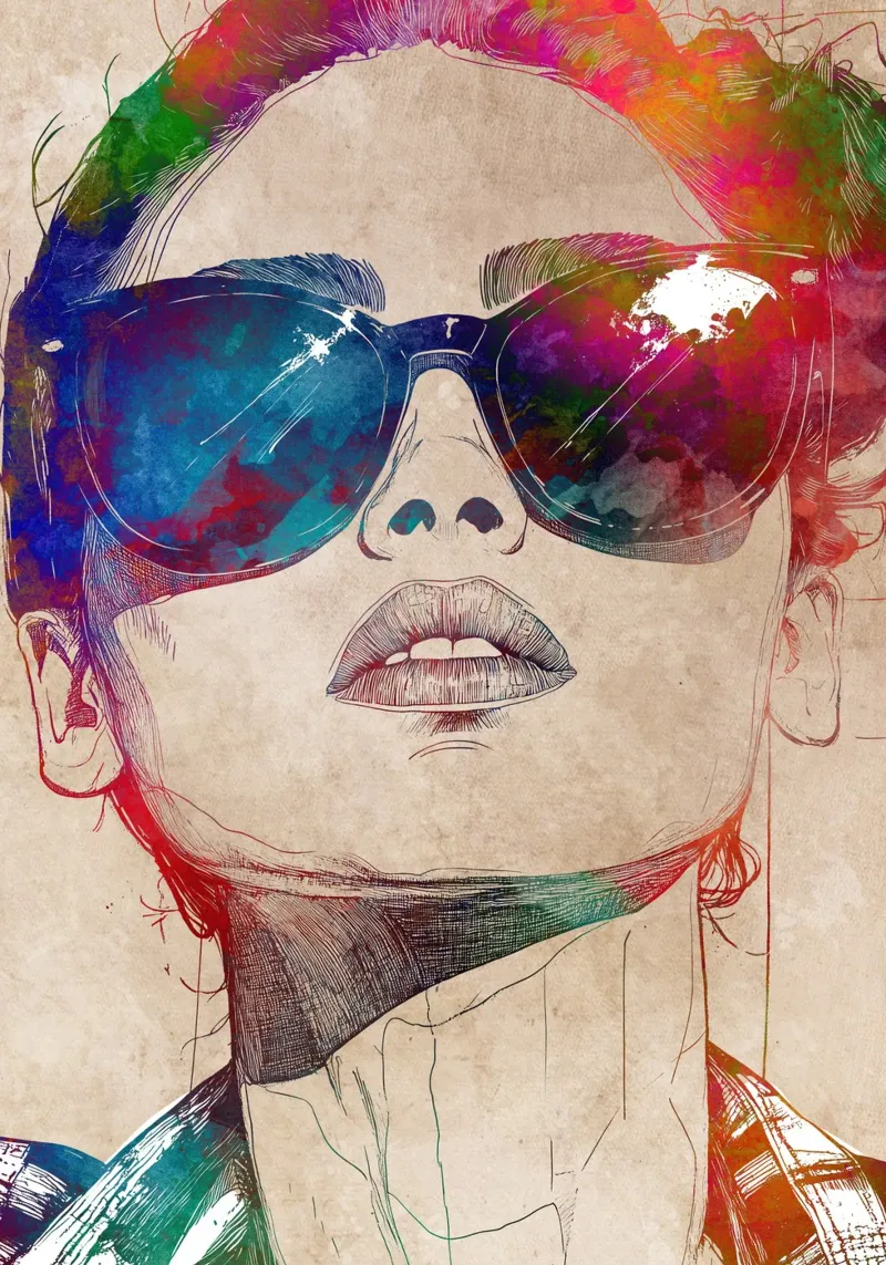 Sunglasses hahnemühle by Justyna Jaszke JBJart