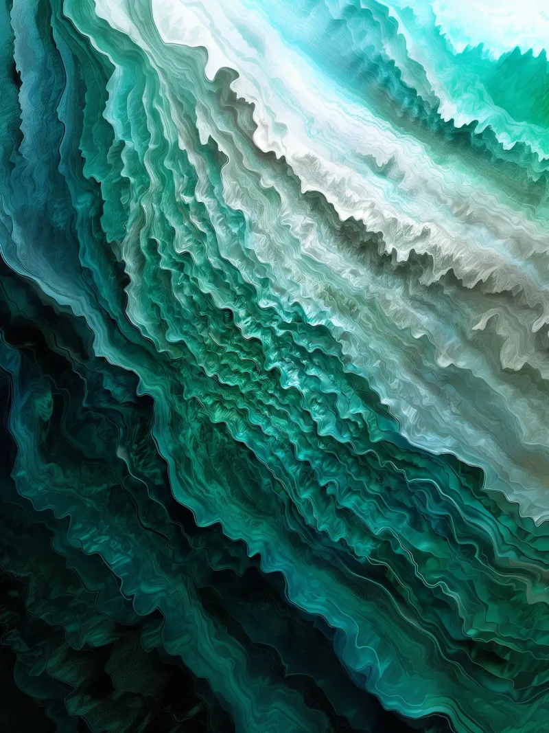 Waves of shimmer pellicola backlit da The Quiet Senju