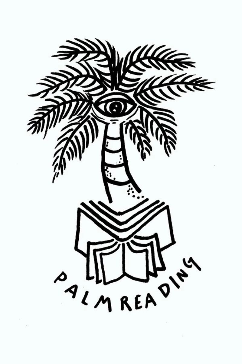 Palm Reading White pellicola backlit da Daniela Roessler