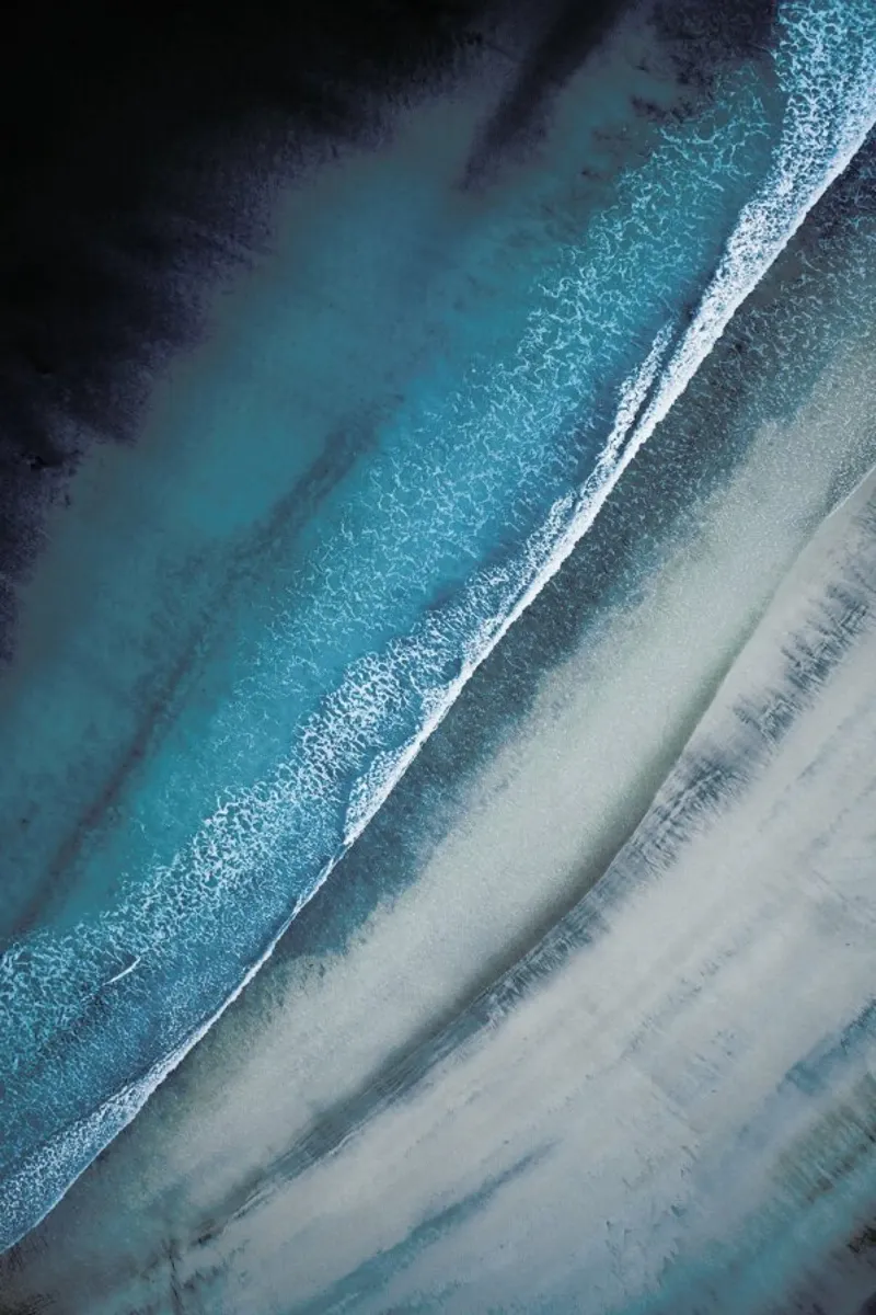 Lofoten Beach pellicola backlit da Airpixels