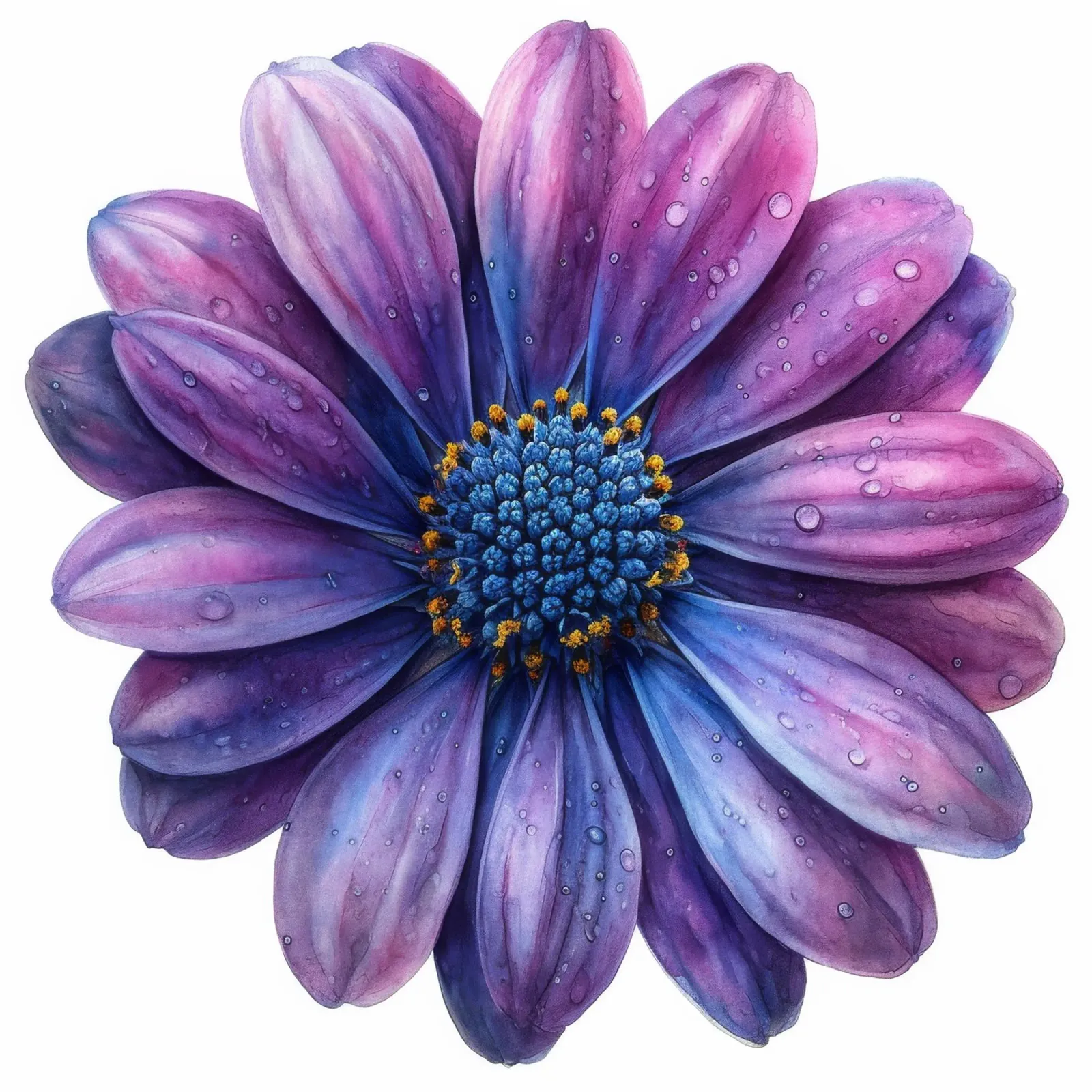 Osteospermum Fiore 2 pellicola backlit da Bold Blooms