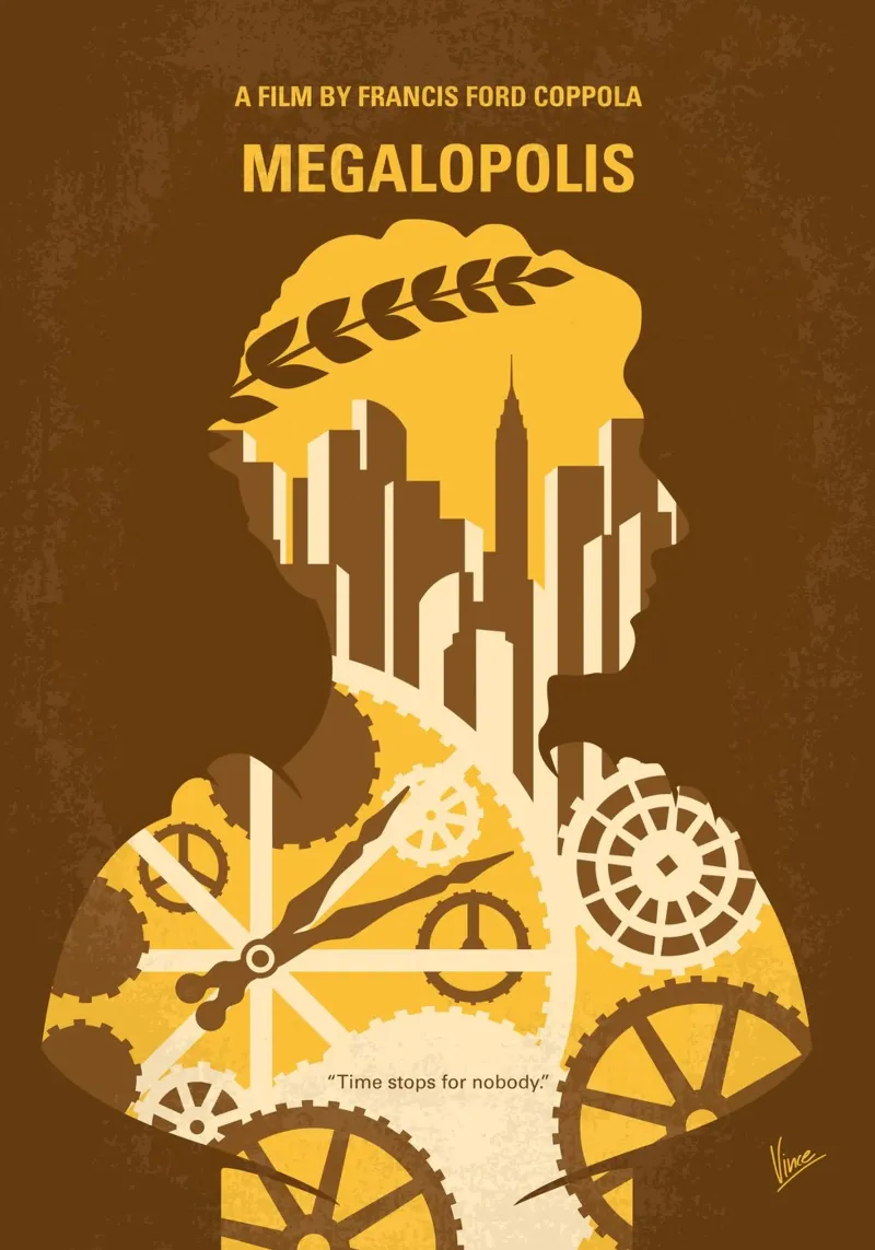 No1473 My Megalopolis minimal movie poster hahnemühle van Chungkong