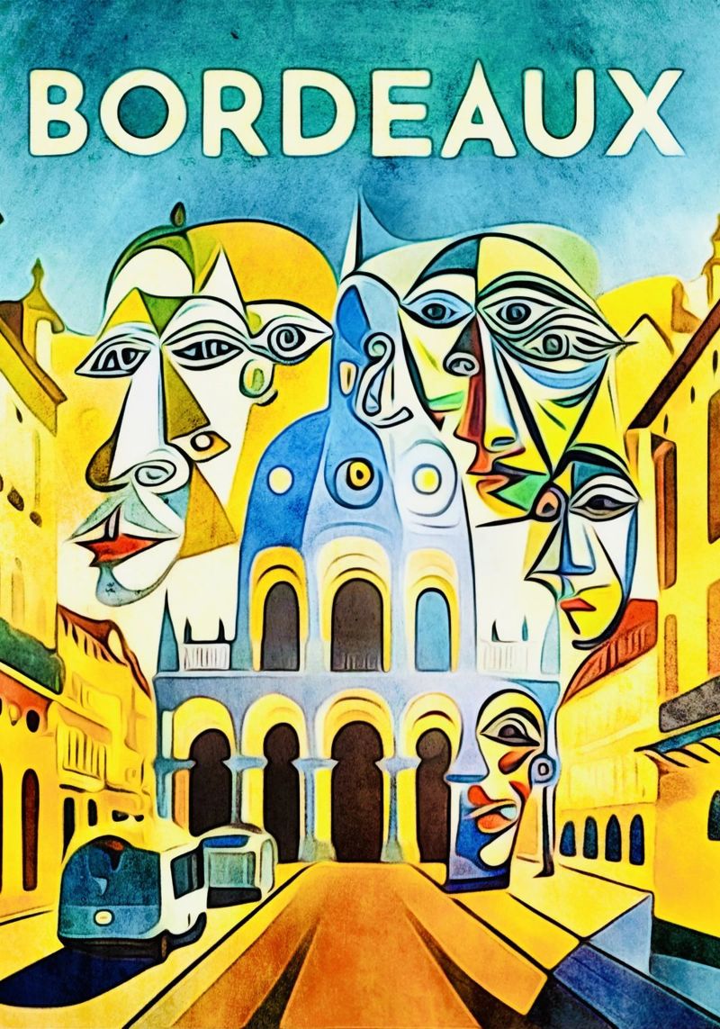 Bordeaux, Globetrotter poster de ZAMART