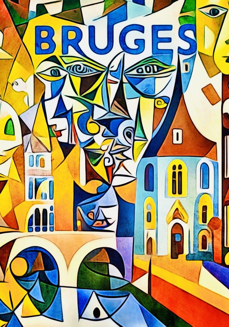 Bruges, Globetrotter poster de ZAMART