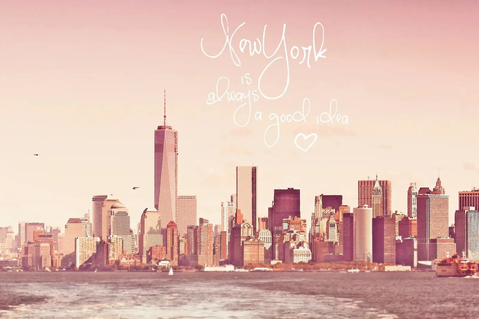 New York Is Always a Good Idea pellicola backlit da Monika Strigel