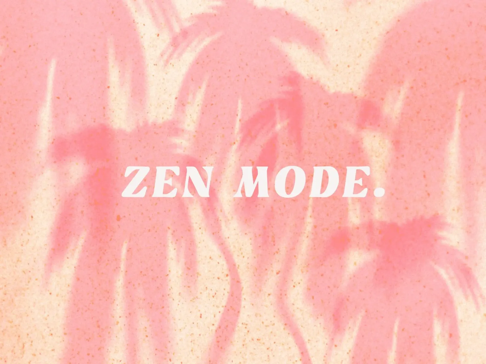 Zen Mode (Palm Edition) plexiglass da treechild