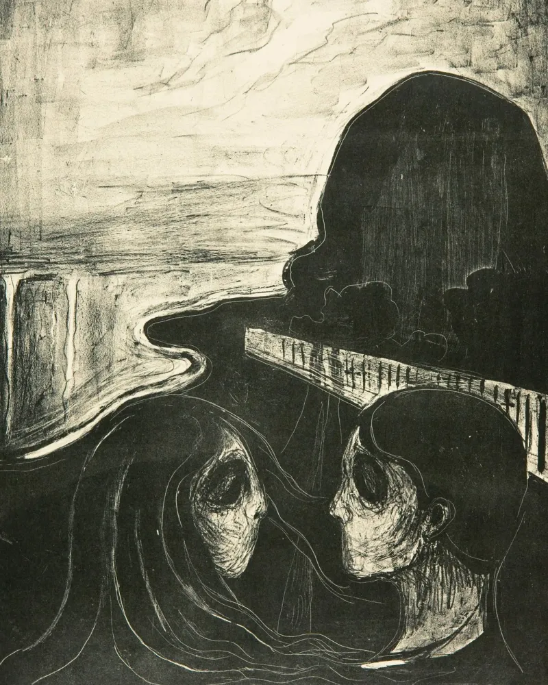 Edvard Munch - Attrazione plexiglass da Timeless Artworks