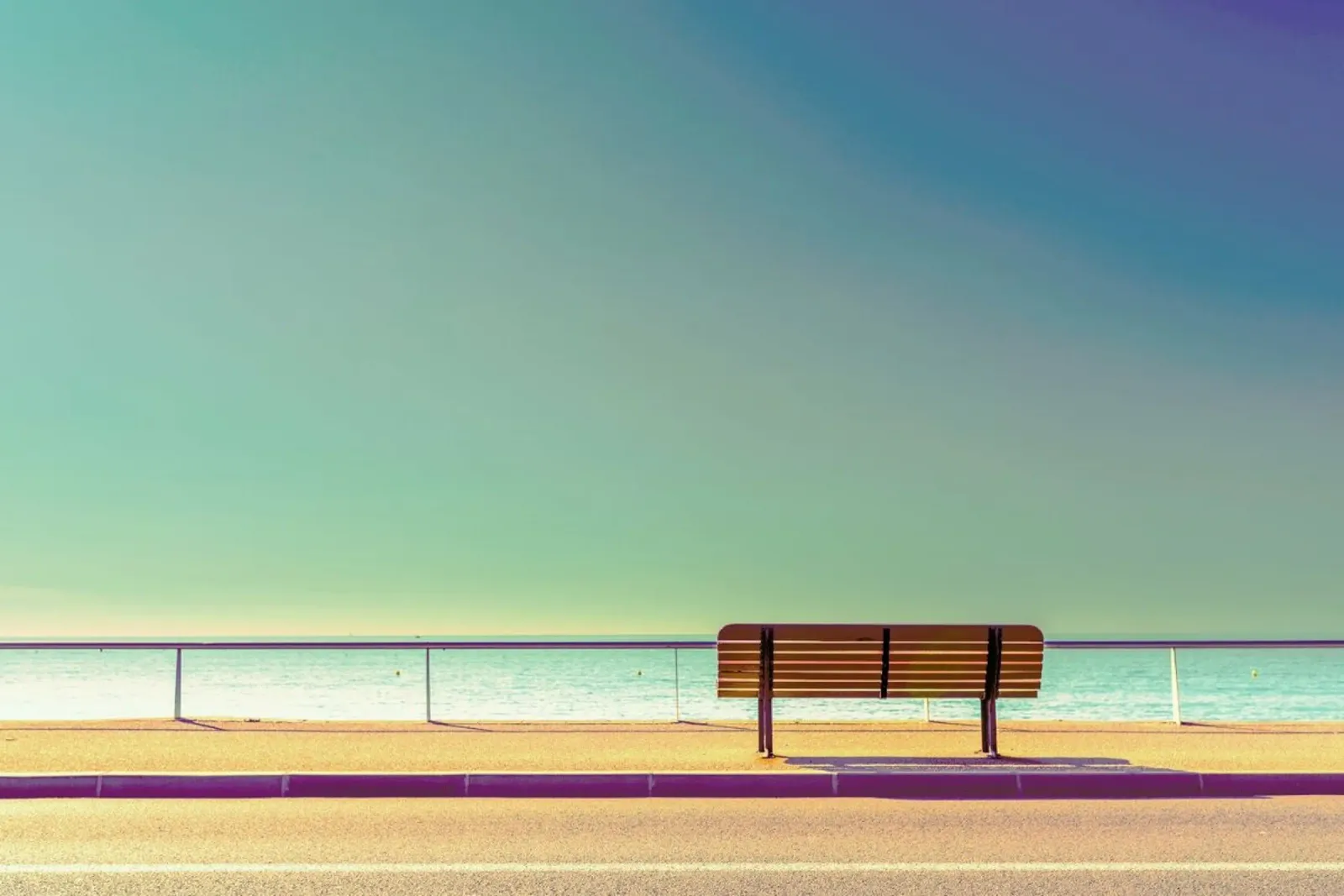 The Bench - Arnaud Bratkovic poster con telaio in legno da Pictufy