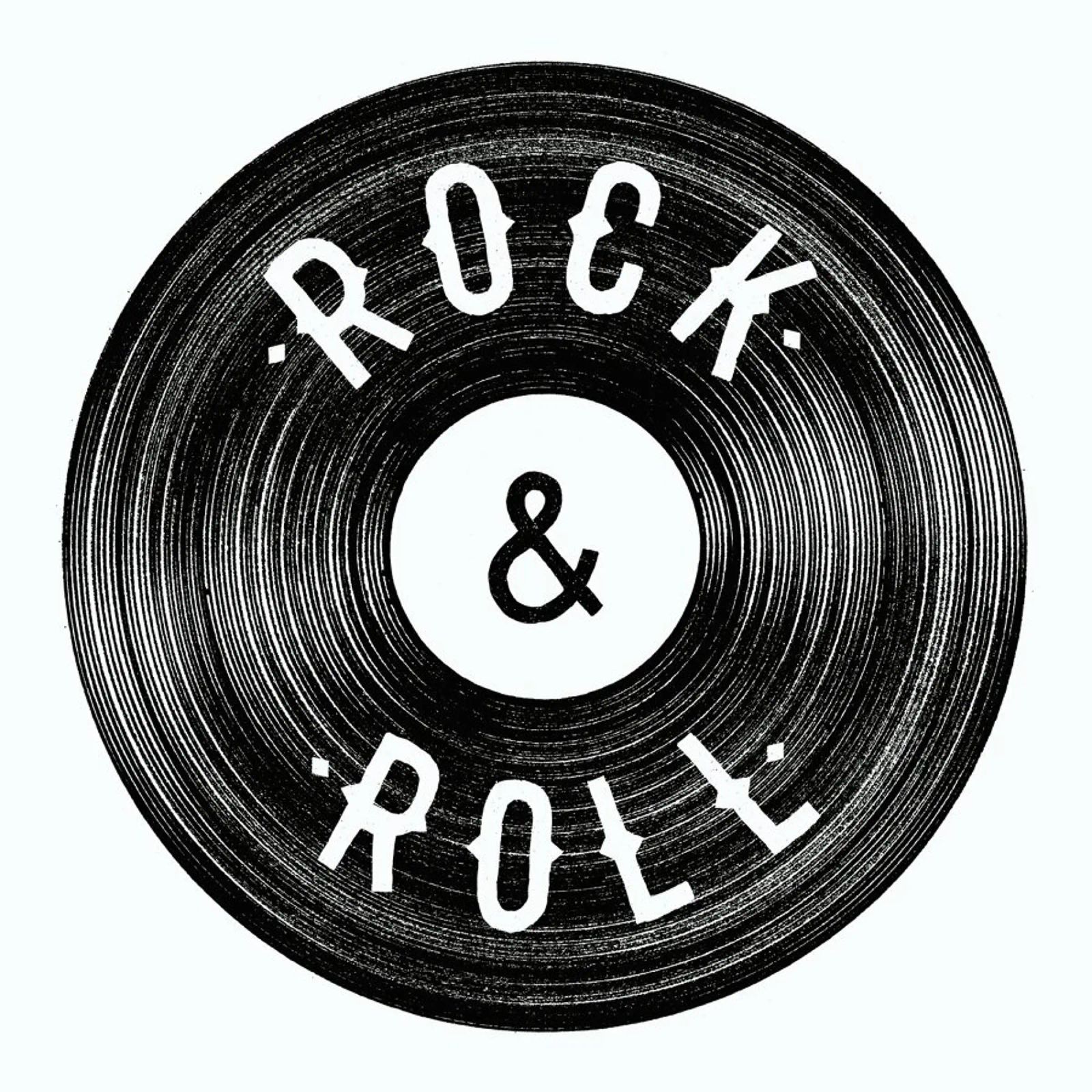 Rock & Roll Poster von Florent Bodart