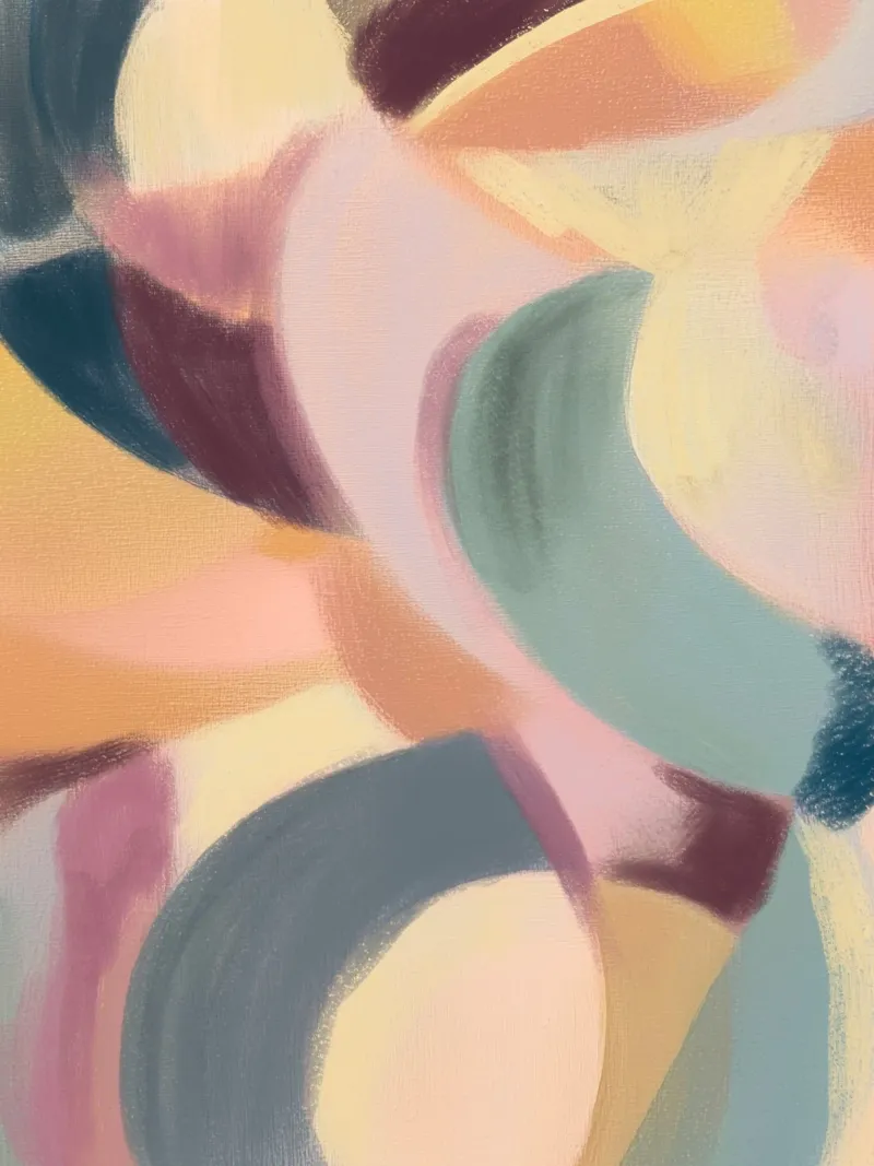 Pastel Chalk Impression canvas by treechild