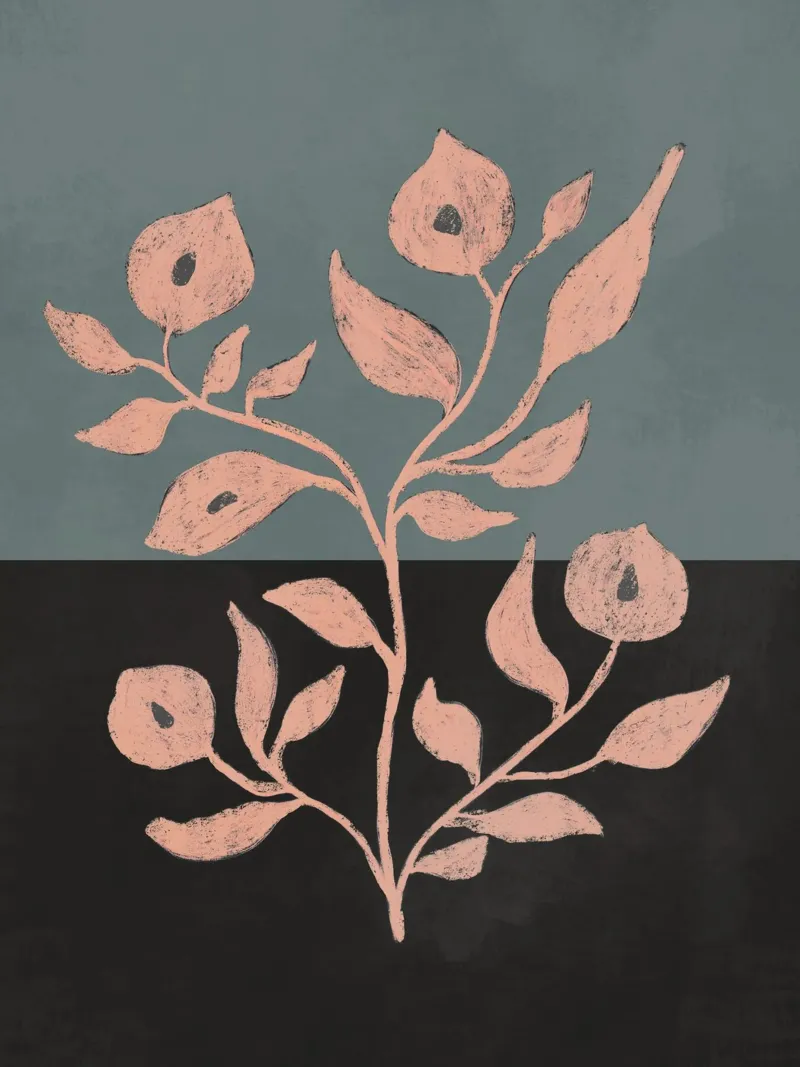 Bloom Series No 1 carta hahnemühle da treechild