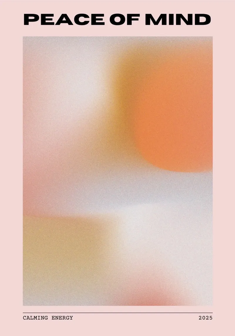 Peace of Mind Print – Serene, Minimal & Abstract hahnemühle de PrintCessStudio