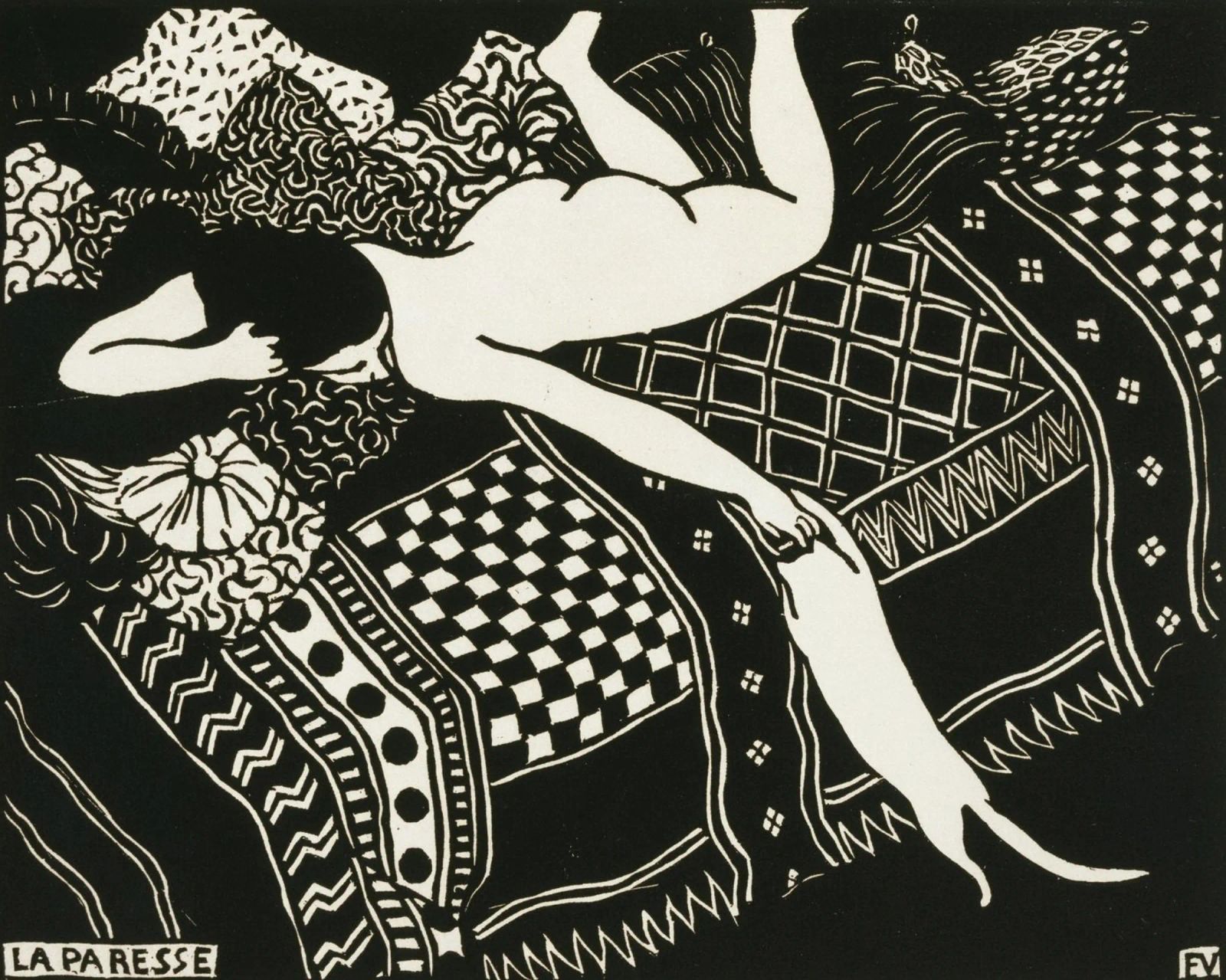 Felix Vallotton - Pigrizia pellicola backlit da Timeless Artworks