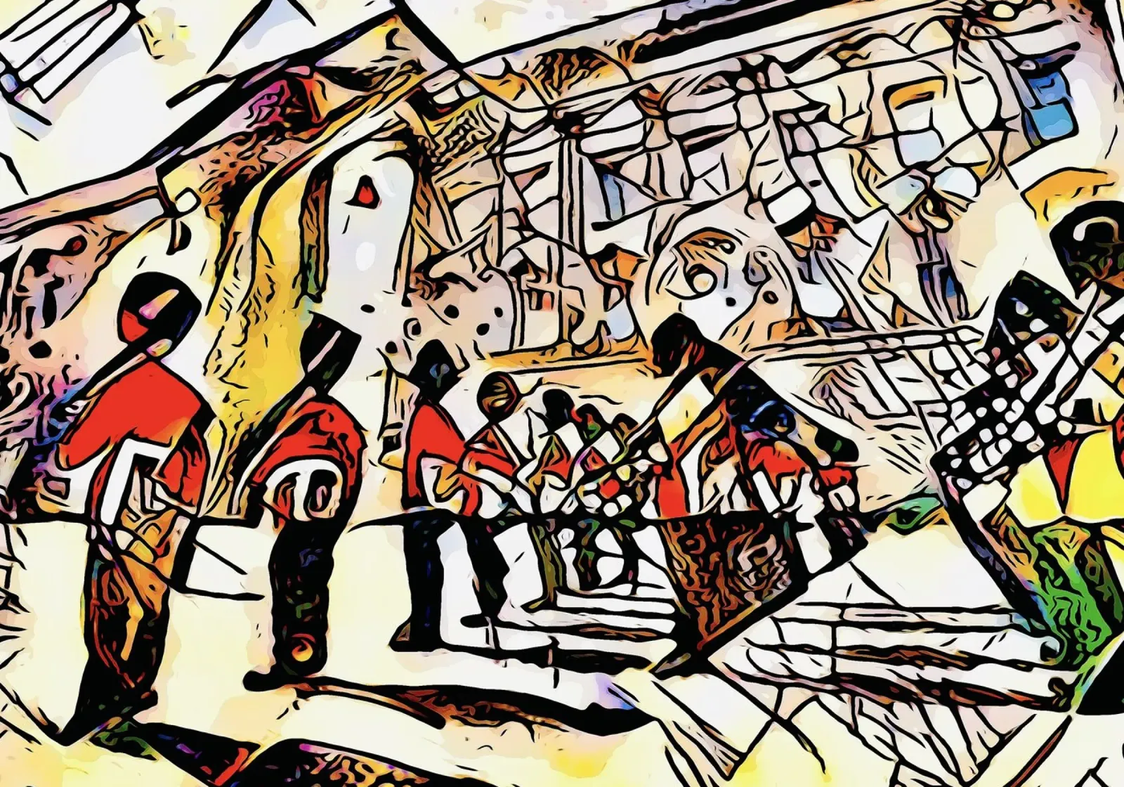 Kandinsky y Londres nº 1 hahnemühle de ZAMART