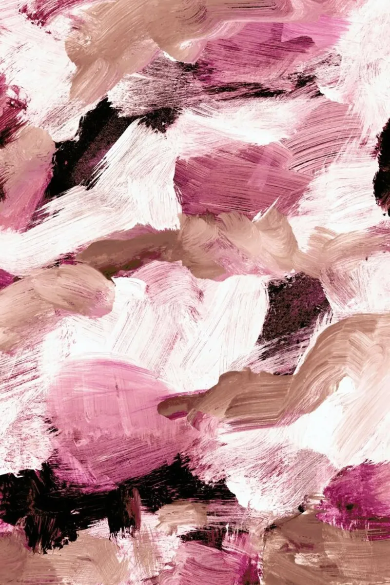 Abstract Painting VI Coffee and Rose carta hahnemühle da IRIS LEHNHARDT FINE ART