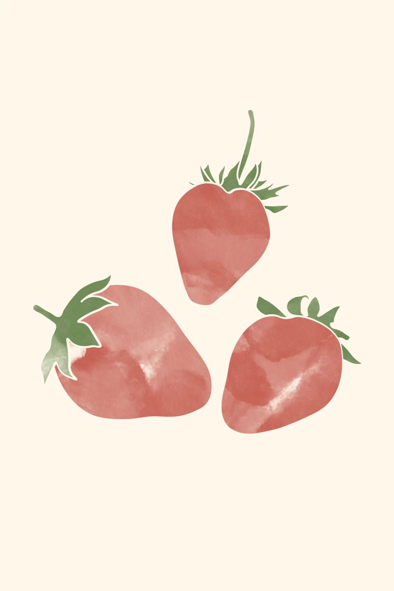 Strawberries poster da selfieswithlove