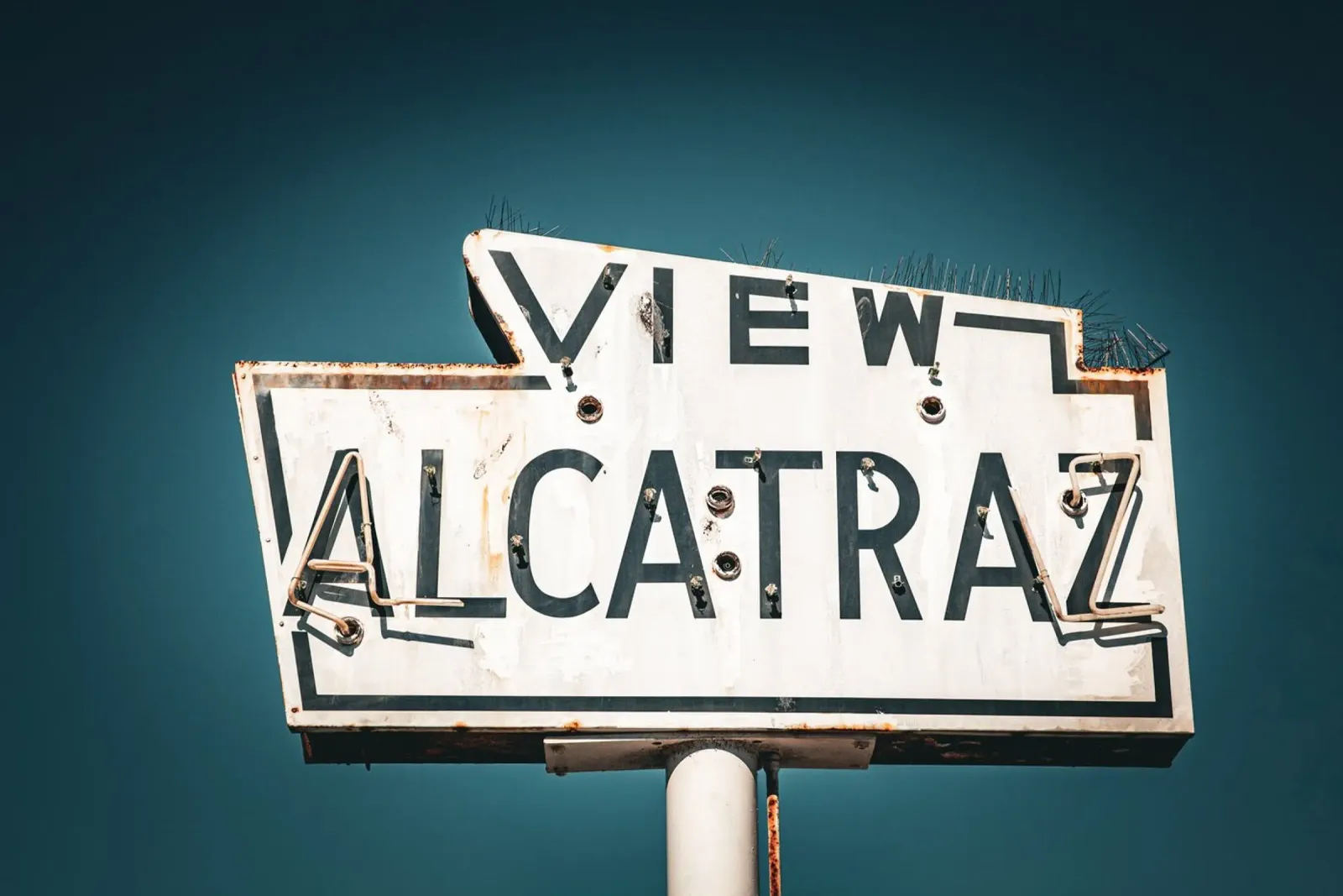 Alcatraz poster da Flo Klein