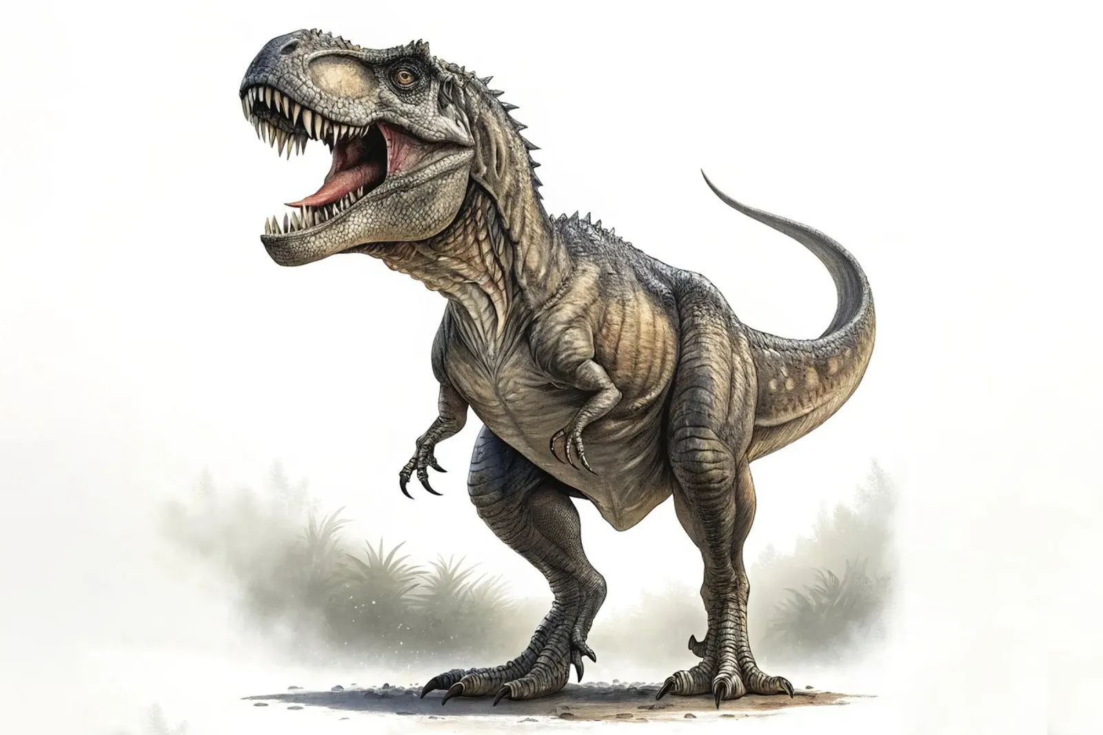 Dinosauro arrabbiato poster con telaio in plastica da 🎁 ARTVI-SHOP