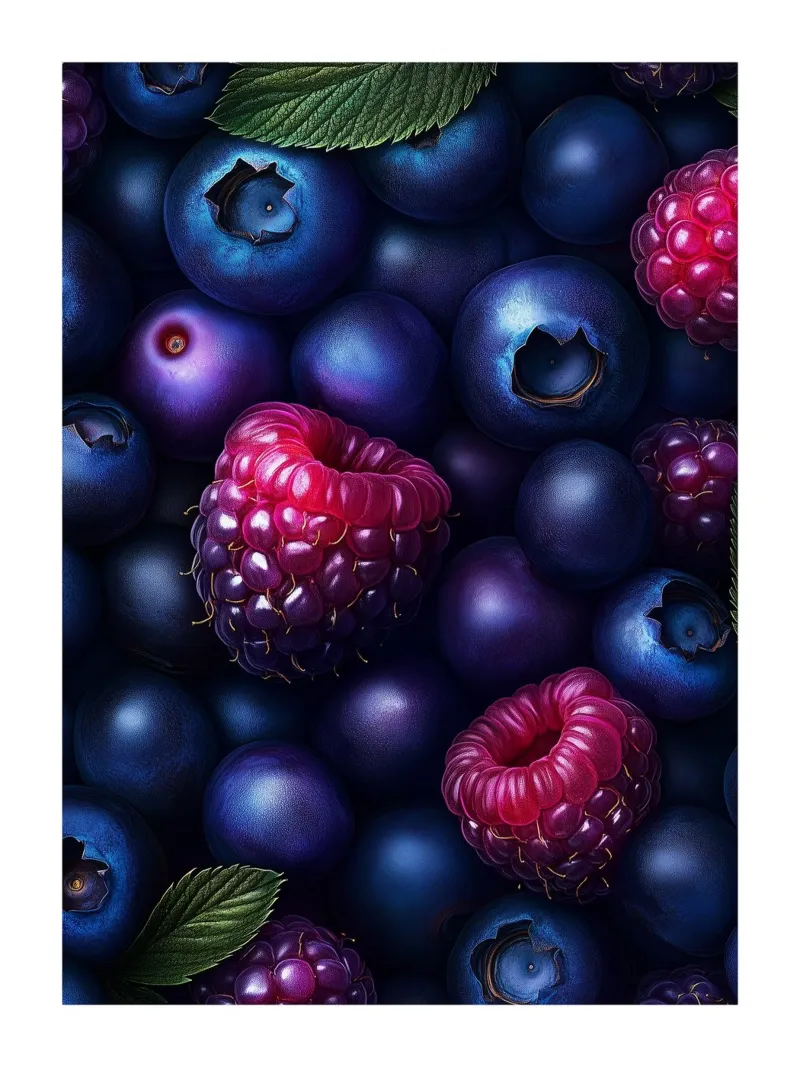Bacche e mirtilli poster da Spice & Style
