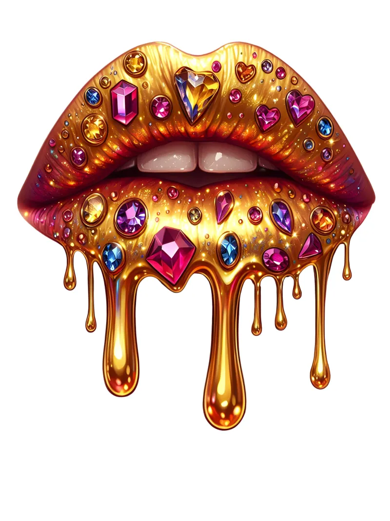 MODA LIPS pellicola backlit da ARTOMATIC