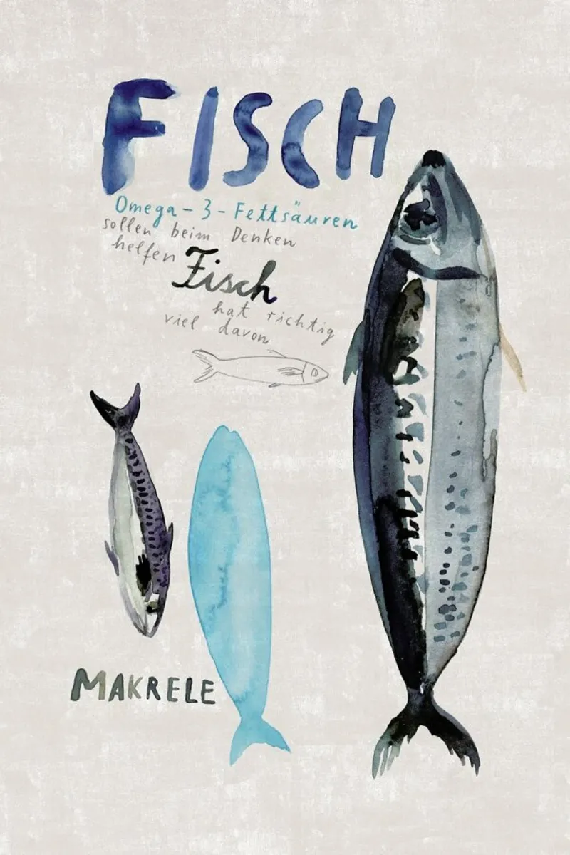 Fisch tela con Cornice a cassetta da Rinah Lang