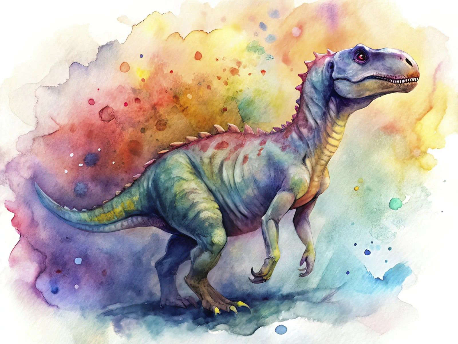 iguanodon dinosaur poster de ARTVI-SHOP