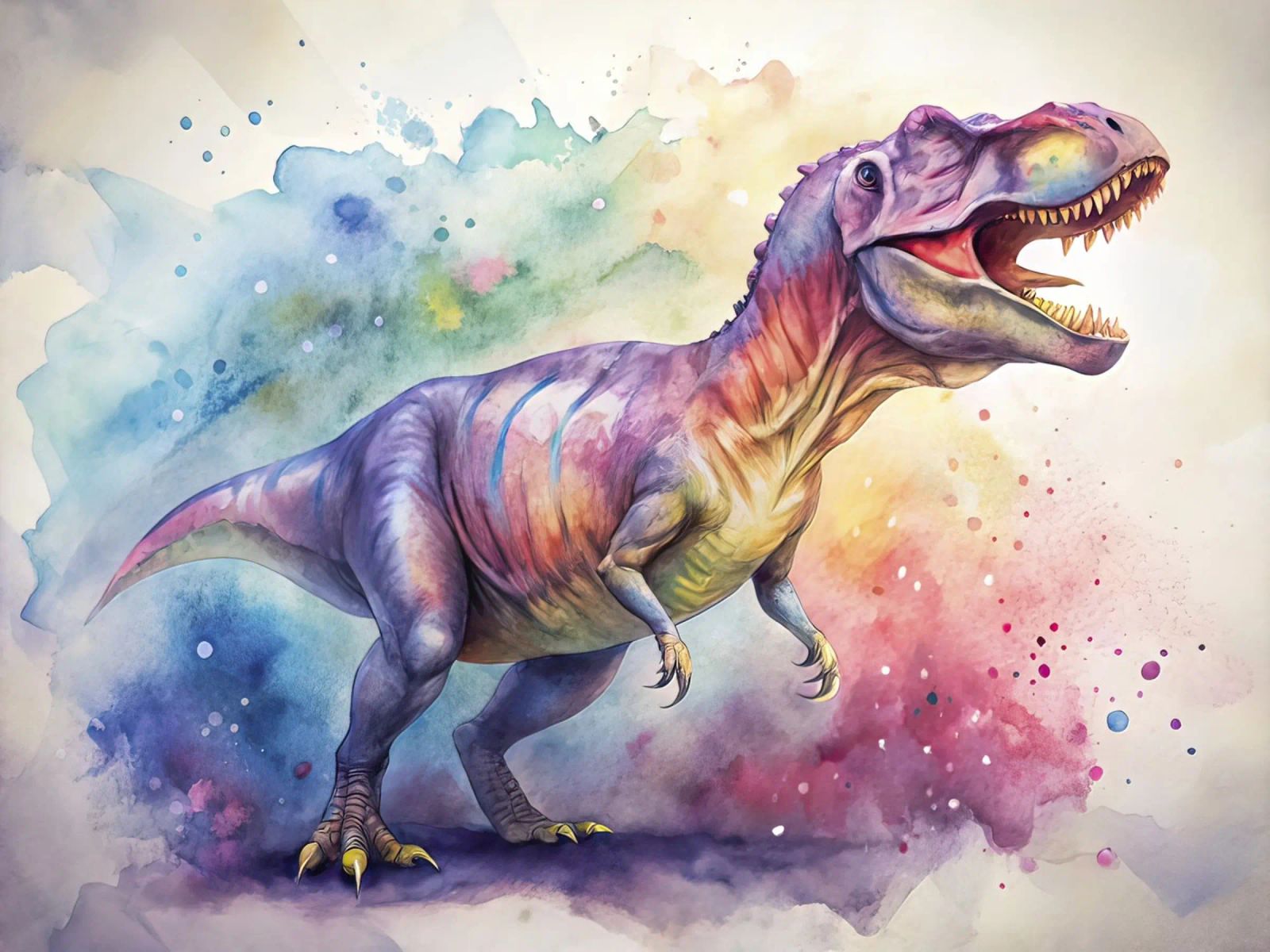 dinosaurio tiranosaurio rex poster de ARTVI-SHOP