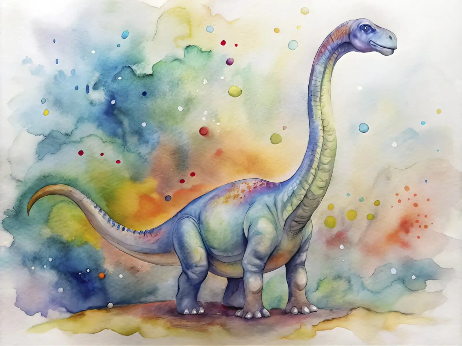 dinosauro diplodocus pellicola backlit da ARTVI-SHOP