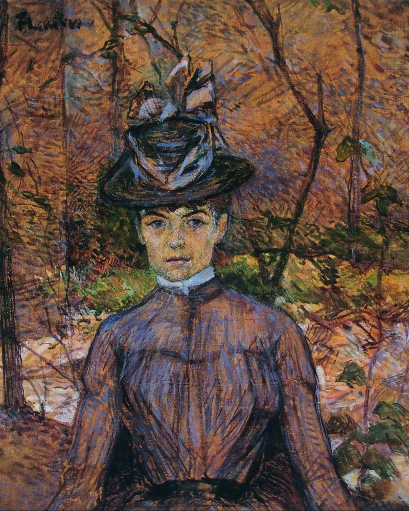 Henri de Toulouse-Lautrec - Ritratto di Suzanne Valadon carta hahnemühle da Timeless Artworks
