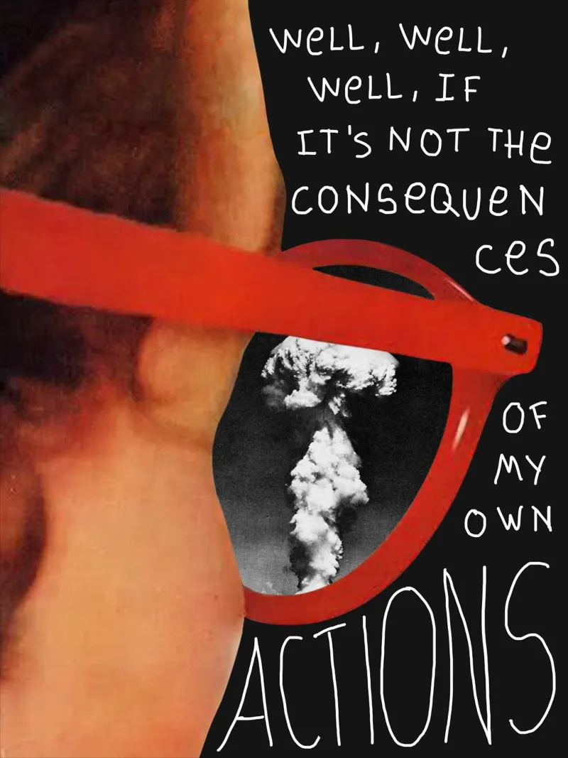 Well, well, well... poster con telaio in alluminio da MsGonzalez