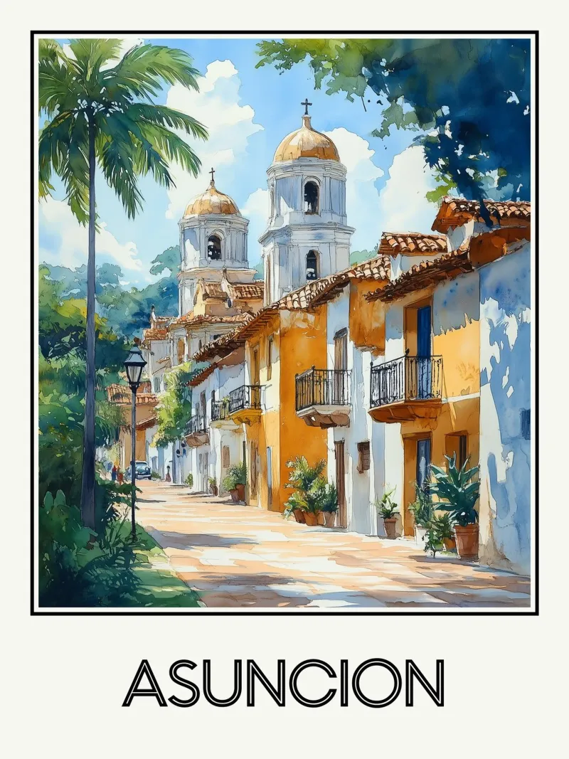 Asuncion poster da Frame the World