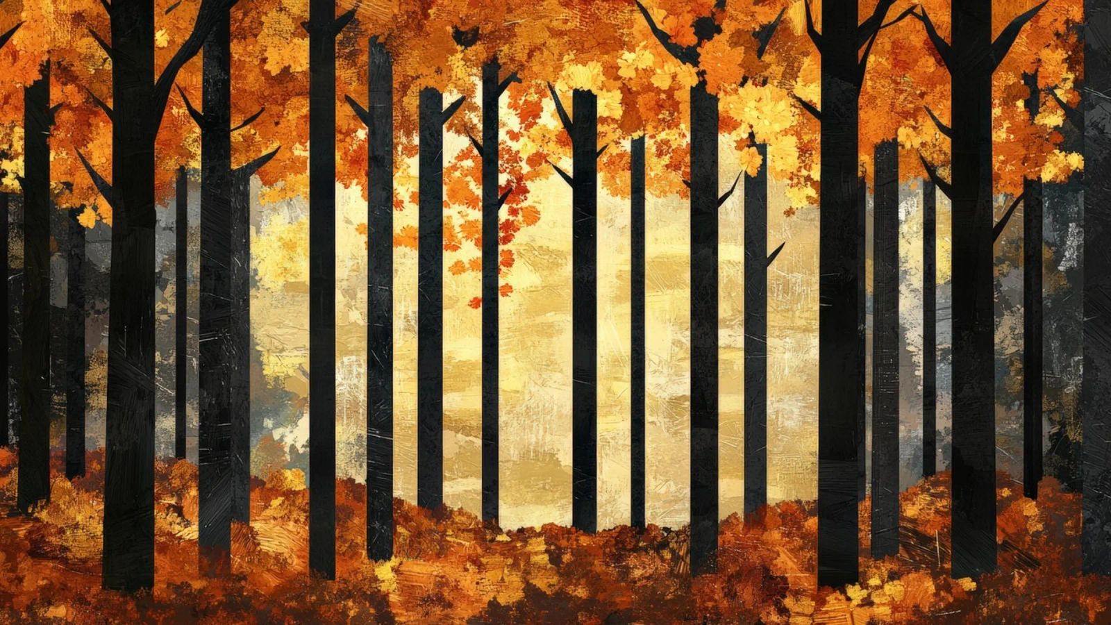Trees 2 poster da Art Unleashed