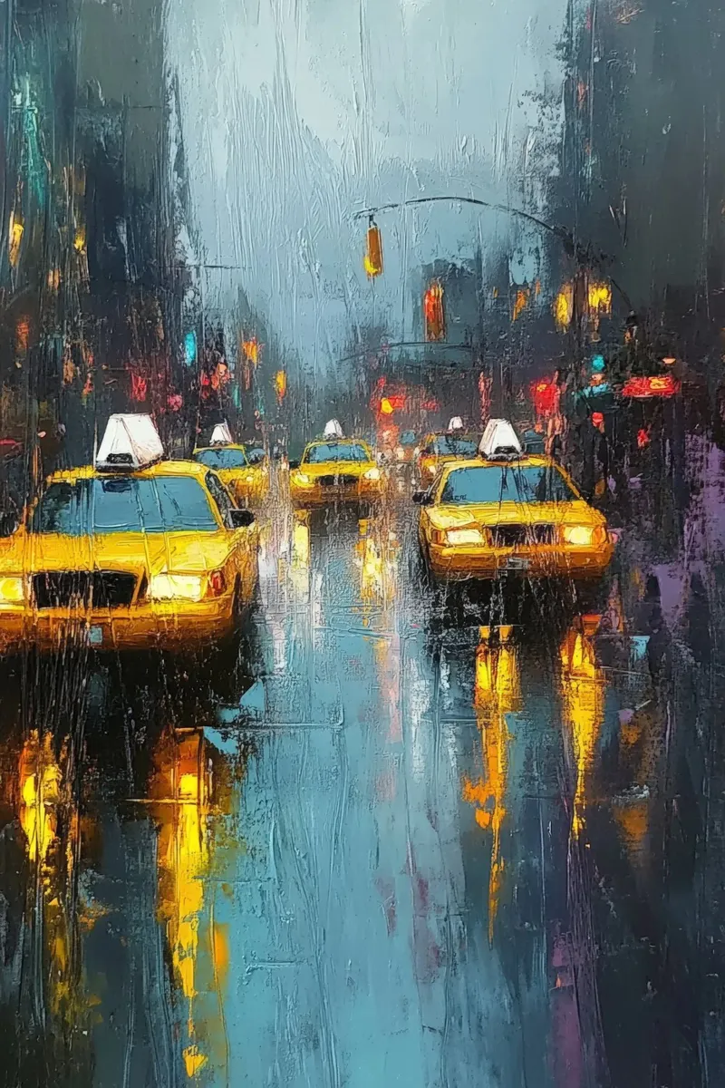 NYC pellicola backlit da Art Unleashed