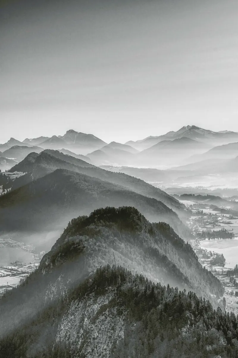 Balloon Ride over the Alps 3 poster da Nur Mut