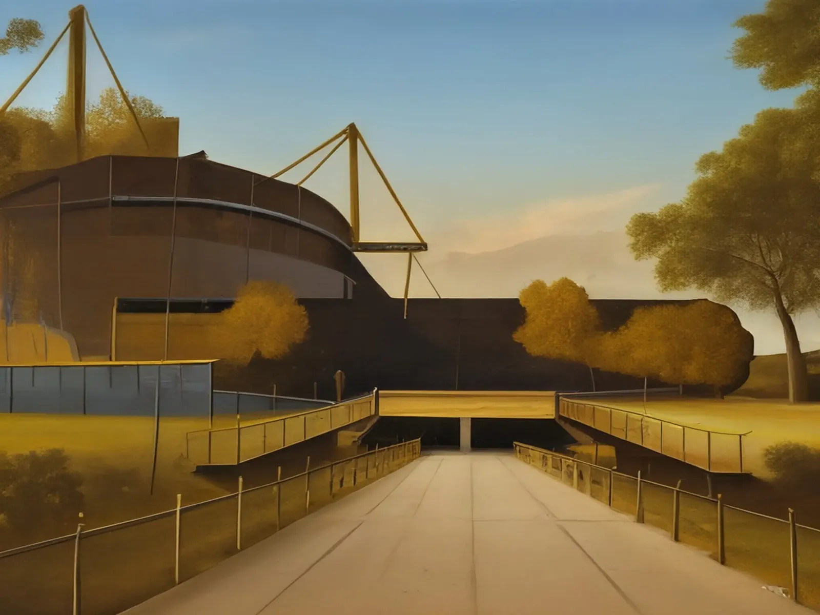 Stadio_Dortmund_1 carta hahnemühle da Impressionismus by LK