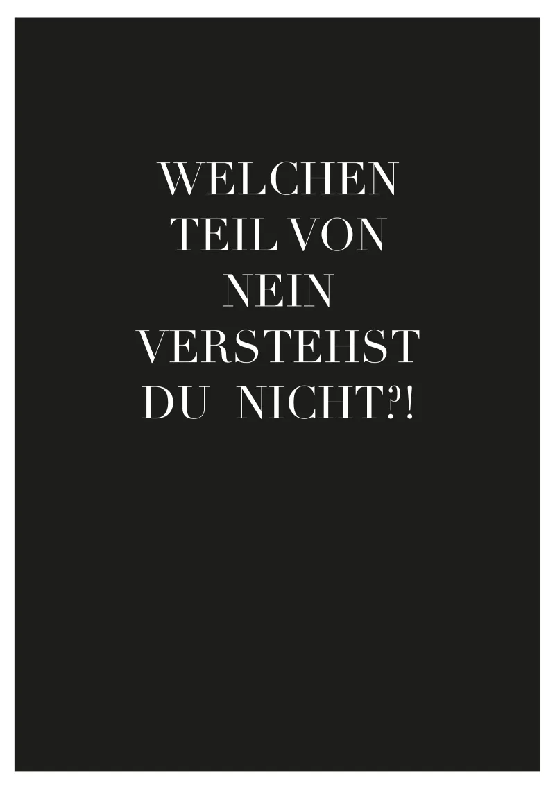 NEIN pellicola backlit da Flo Klein
