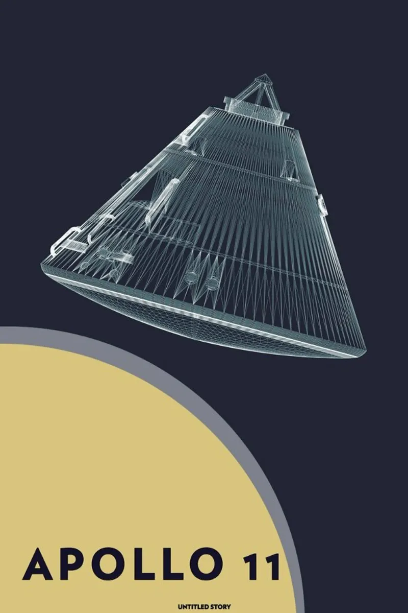 Apollo 11  Landing Module 5 poster de Marc Schulthess