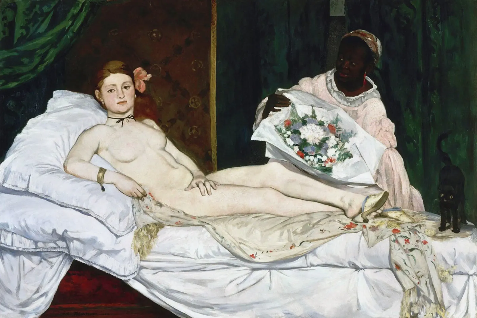 Edouard Manet - Olympia poster da William Store