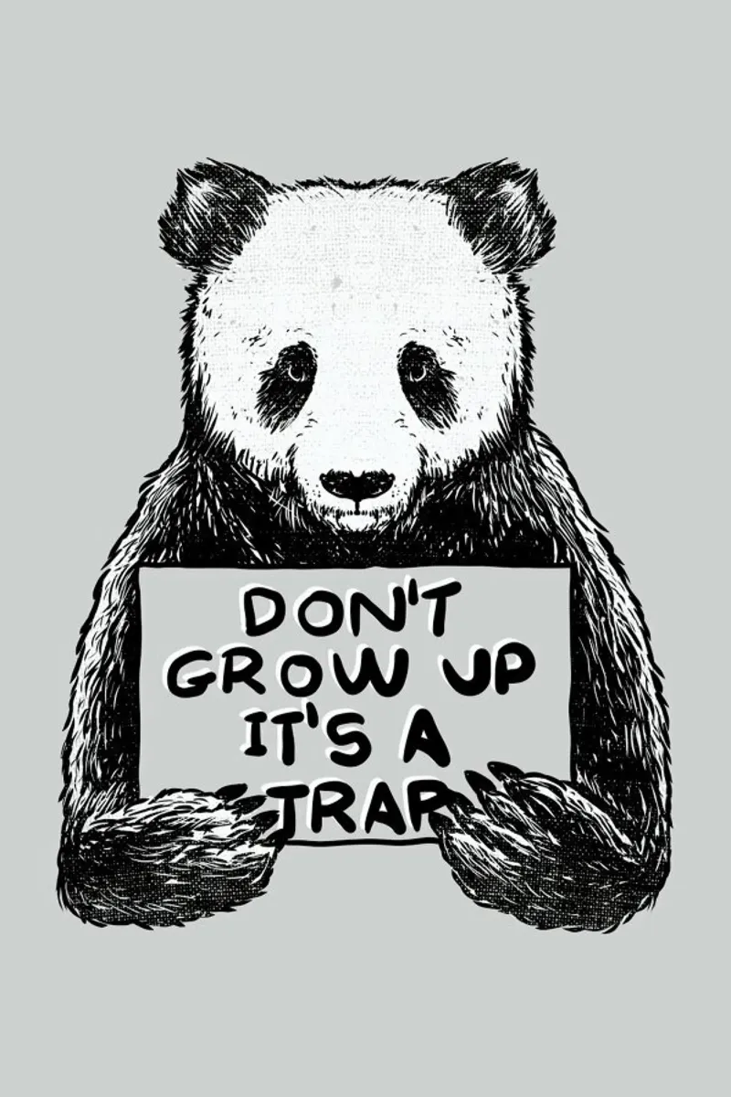 Don't Grow up pellicola backlit da Tobe Fonseca